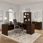 Bureau en L avec tiroirs Series C 72W