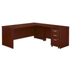 Bureau en L avec tiroirs Series C 72W