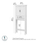 Meuble de rangement pour toilettes Key West par Bush Furniture