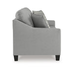 Canapé-lit Queen Size, gris, matelas en mousse à mémoire de forme repliable