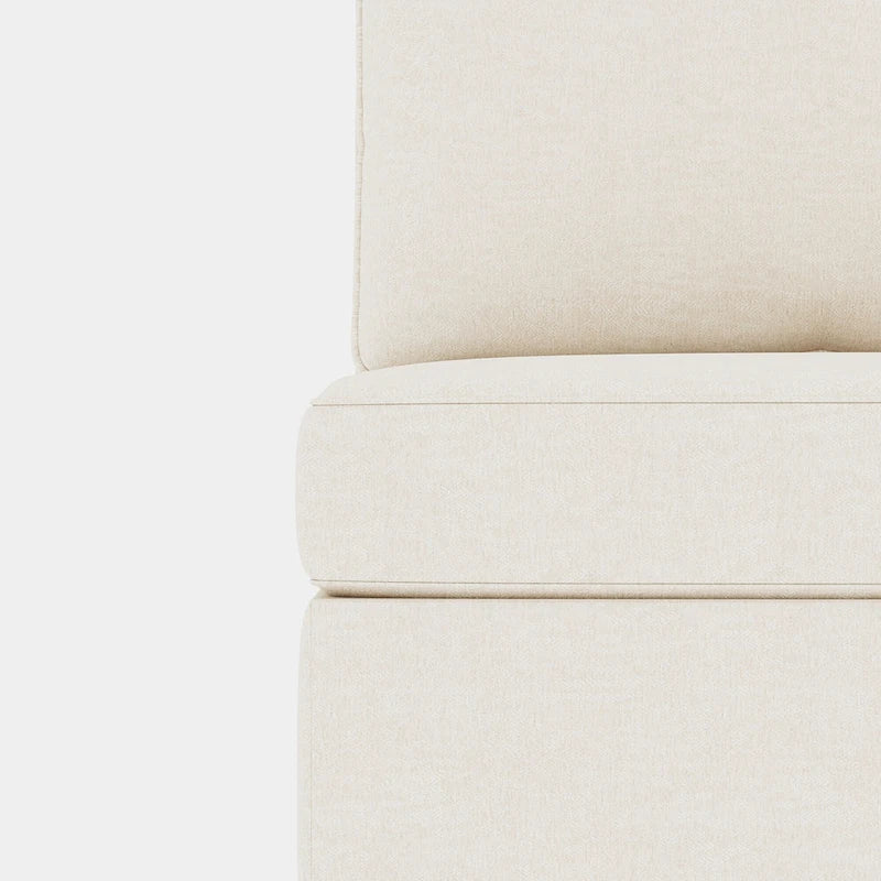 Canapé modulaire 8 places convertible beige 129 avec rangement