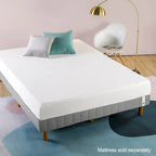 Sommier plateforme en métal gris, lauréat du prix GOOD DESIGN, 11 pouces