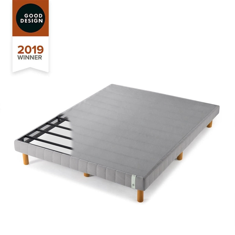 Sommier plateforme en métal gris, lauréat du prix GOOD DESIGN, 11 pouces