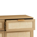 6 tiroirs Commode en rotin Tiroir en rotin,
