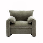 Fauteuil d'appoint surdimensionné