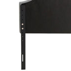 Tête de lit capitonnée en tissu arqué Calera - Lit simple