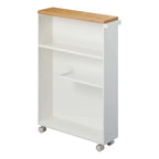 Chariot de rangement roulant, acier, assemblage minimal - L 47,5 x l 13 x H 68,5 cm