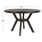 Table à manger ronde Orestilla - 48Lx48Px30H